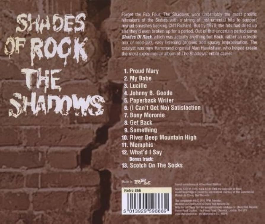 Shades Of Rock: Amazon.co.uk: CDs & Vinyl